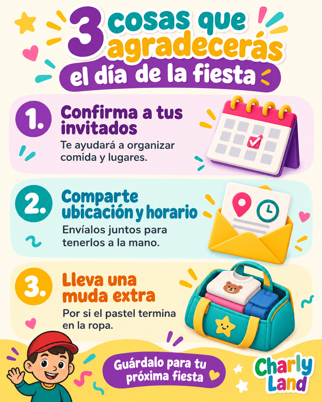 Tres consejos para preparar una fiesta infantil